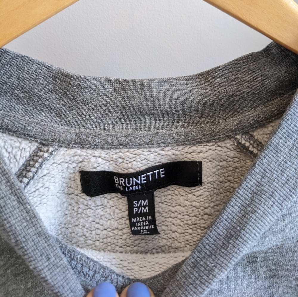 Brunette The Label Blonde Crewneck Sweater - Picture 9 of 10